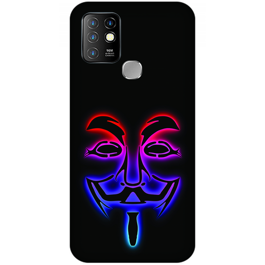 Anonymus Mask Case Infinix Hot 10