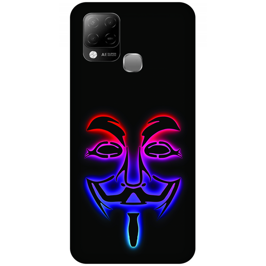 Anonymus Mask Case Infinix Hot 10s