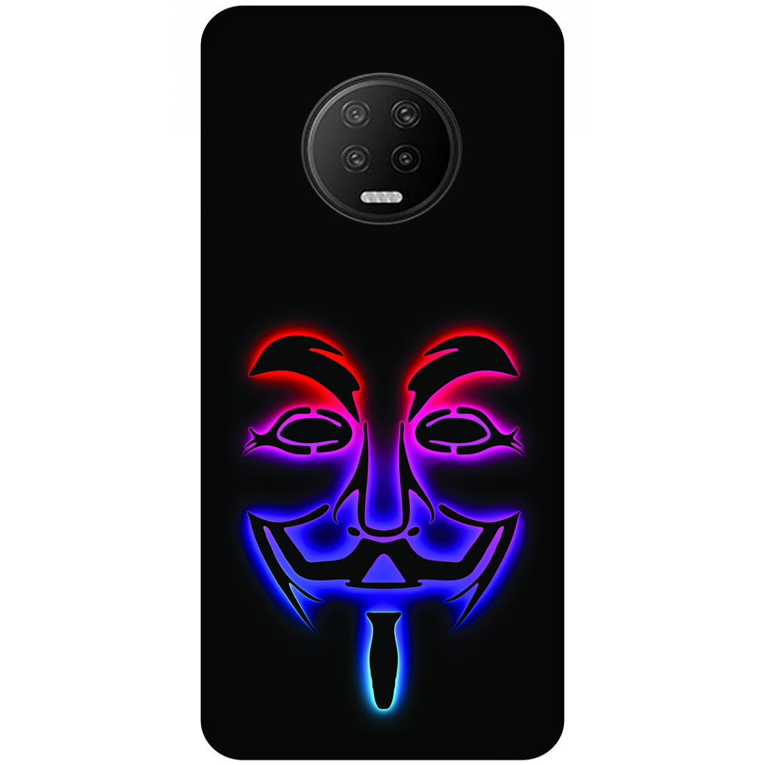 Anonymus Mask Case Infinix Note 7