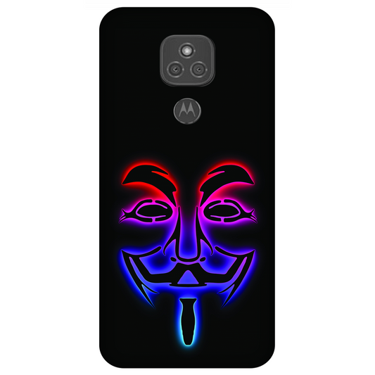 Anonymus Mask Case Motorola E7 Plus