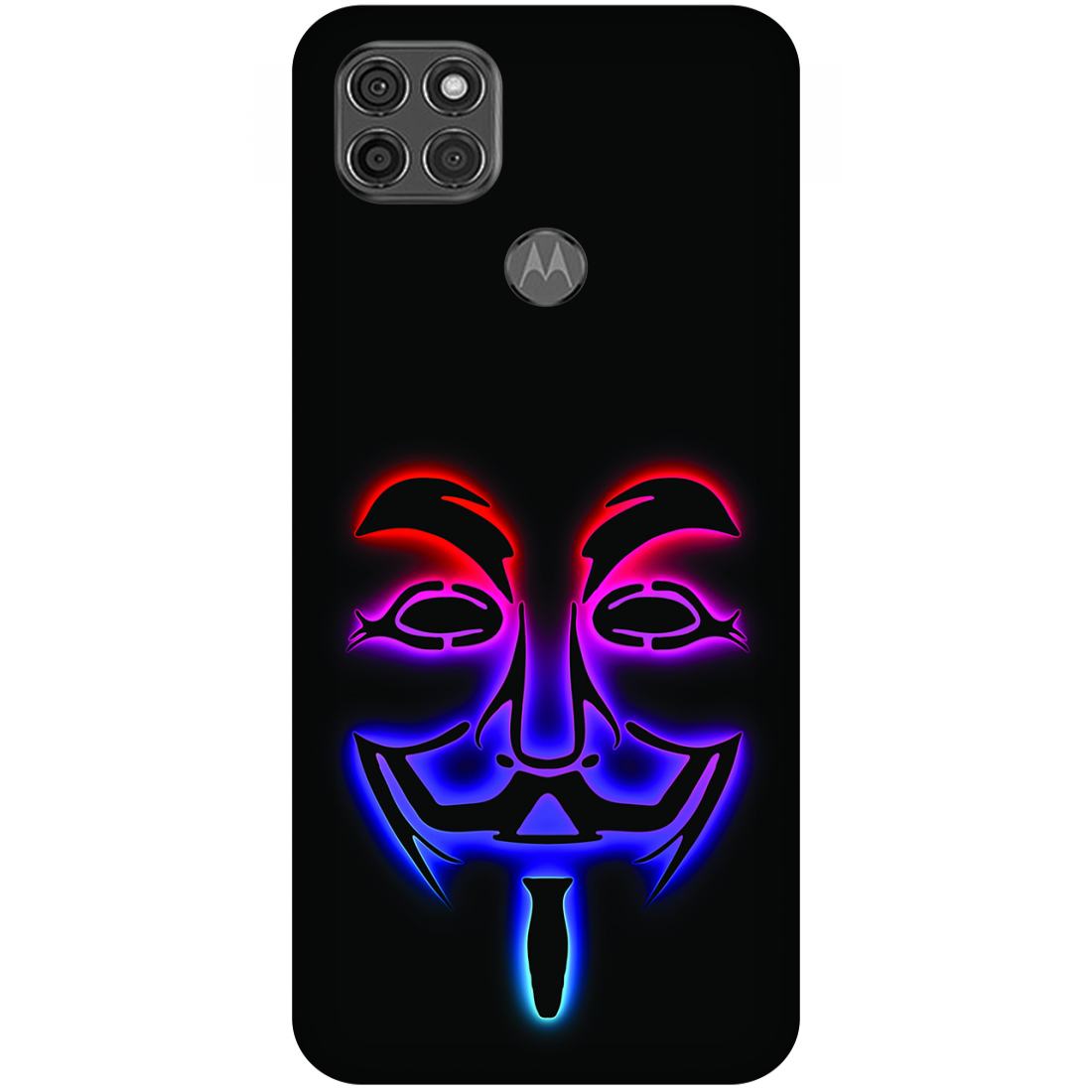 Anonymus Mask Case Motorola G9 Power