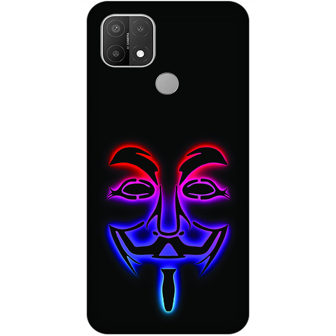 Anonymus Mask Case Oppo A15