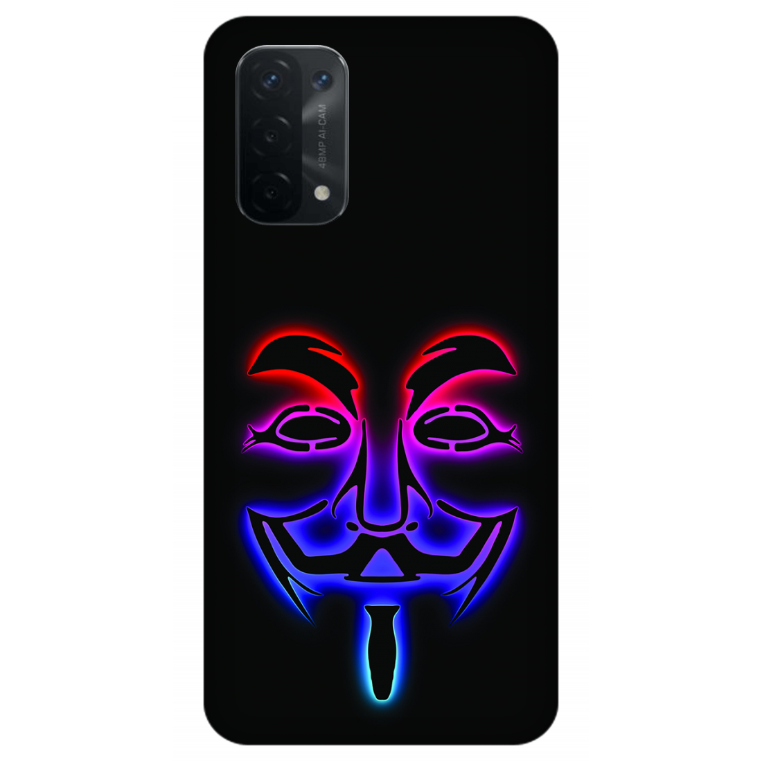 Anonymus Mask Case Oppo A54 5G