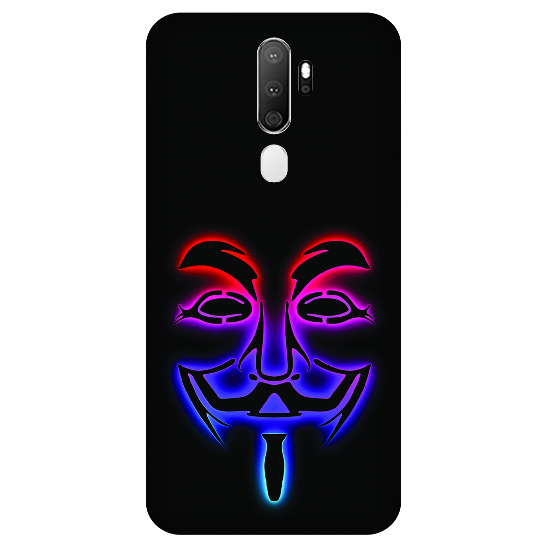 Anonymus Mask Case Oppo A5 (2020)