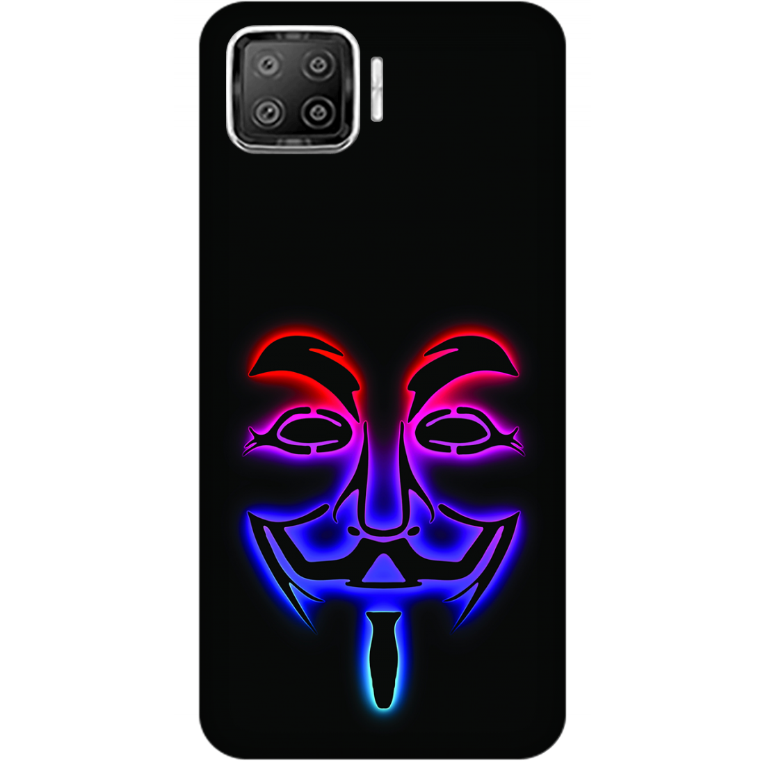 Anonymus Mask Case Oppo A73