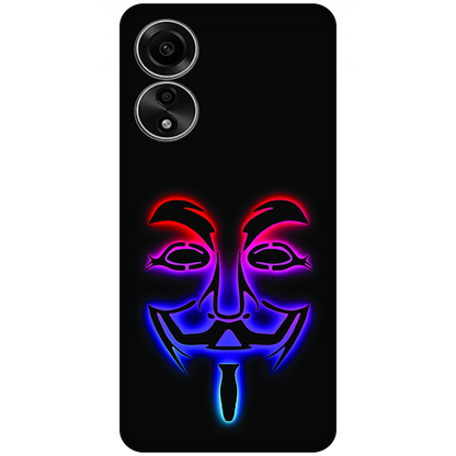 Anonymus Mask Case Oppo A78 4G