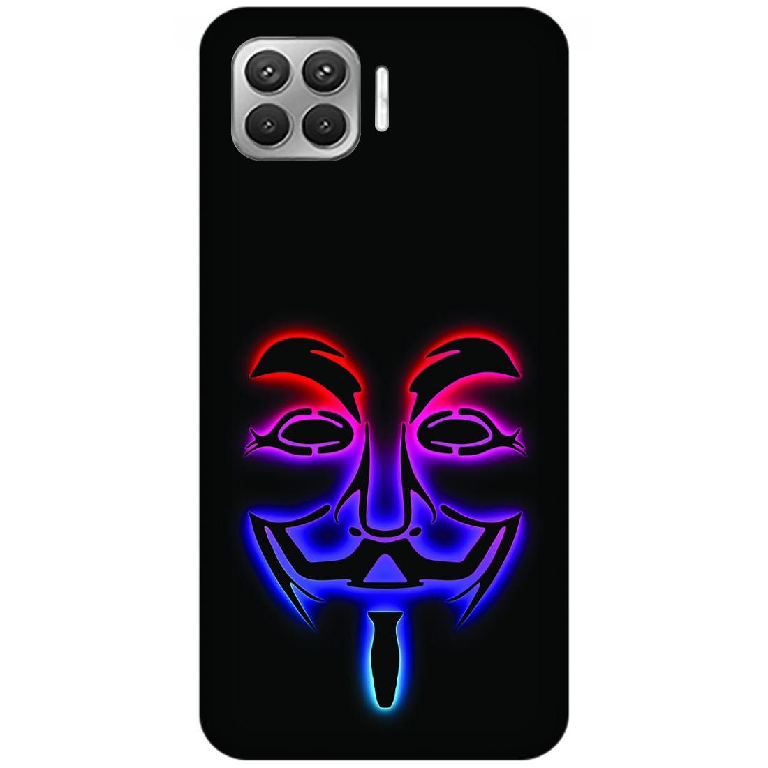 Anonymus Mask Case Oppo F17 Pro