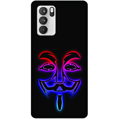 Anonymus Mask Case Oppo Reno6 Pro 5G