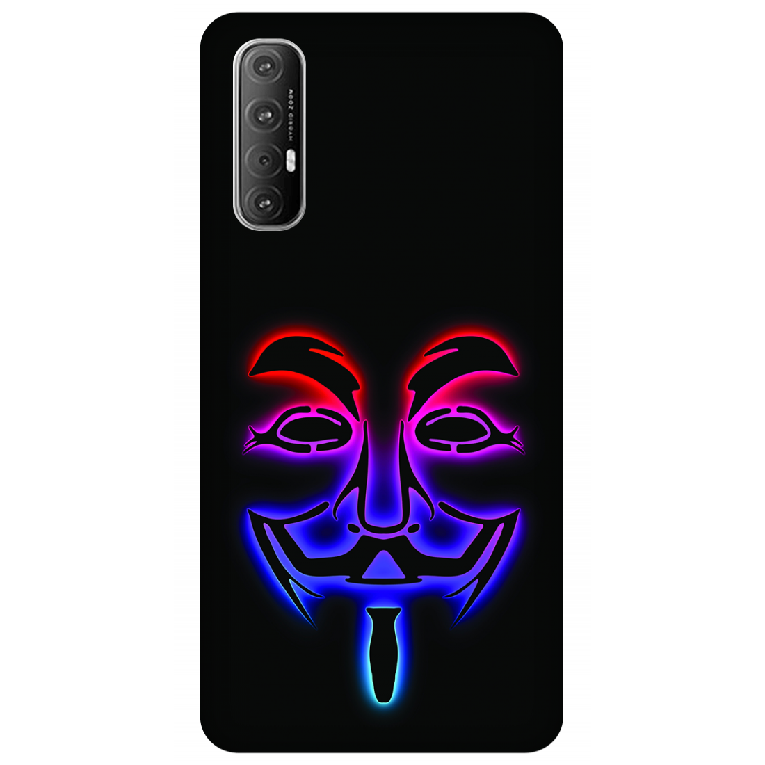 Anonymus Mask Case Oppo Reno 3 Pro