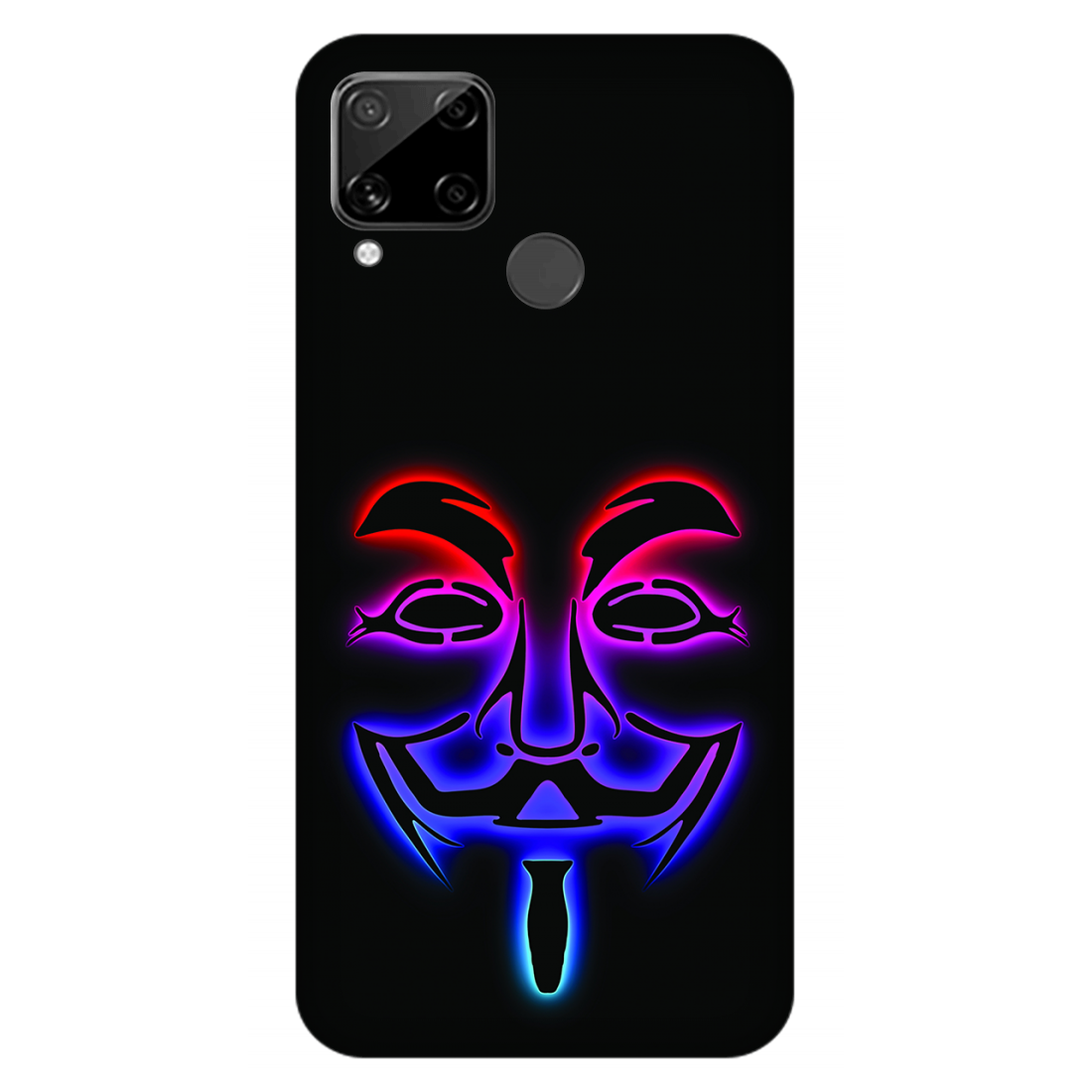 Anonymus Mask Case Realme C15