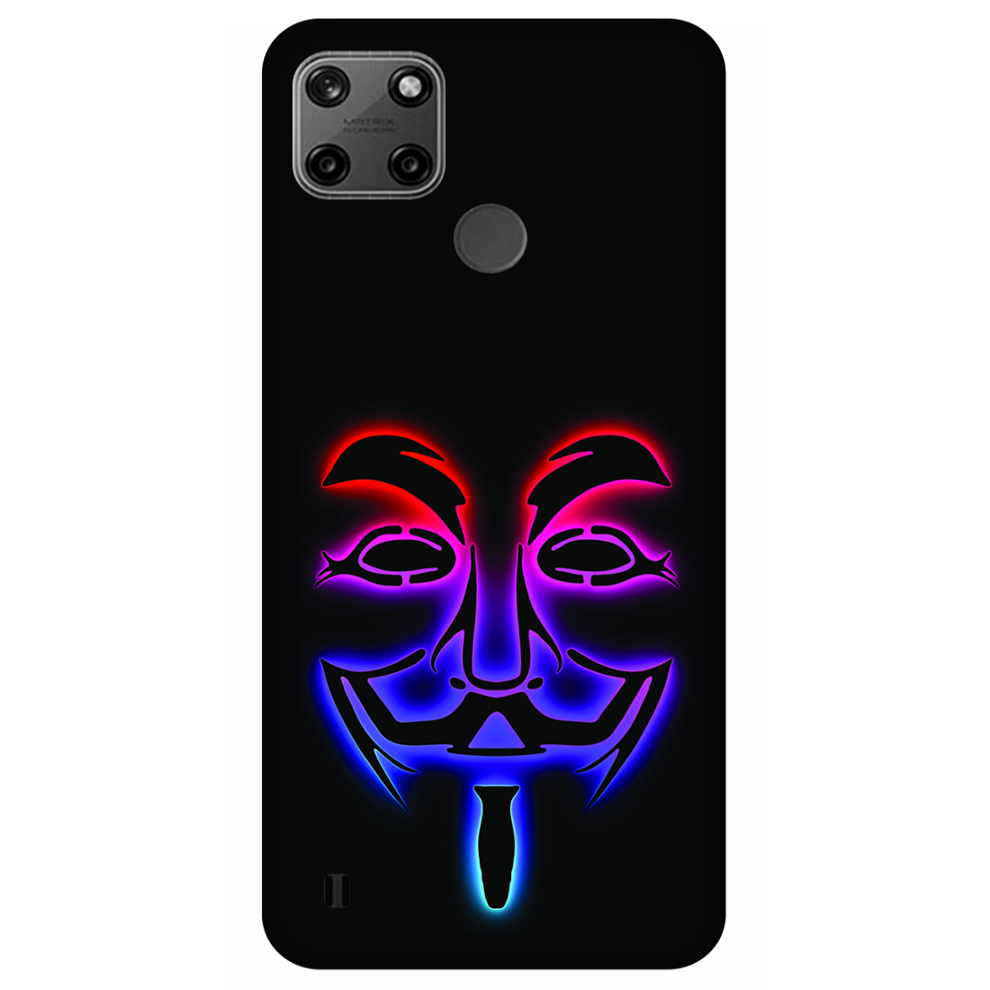 Anonymus Mask Case Realme C25Y