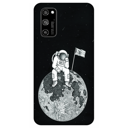 Astronaut on the Moon Case Honor V30 Pro 5G