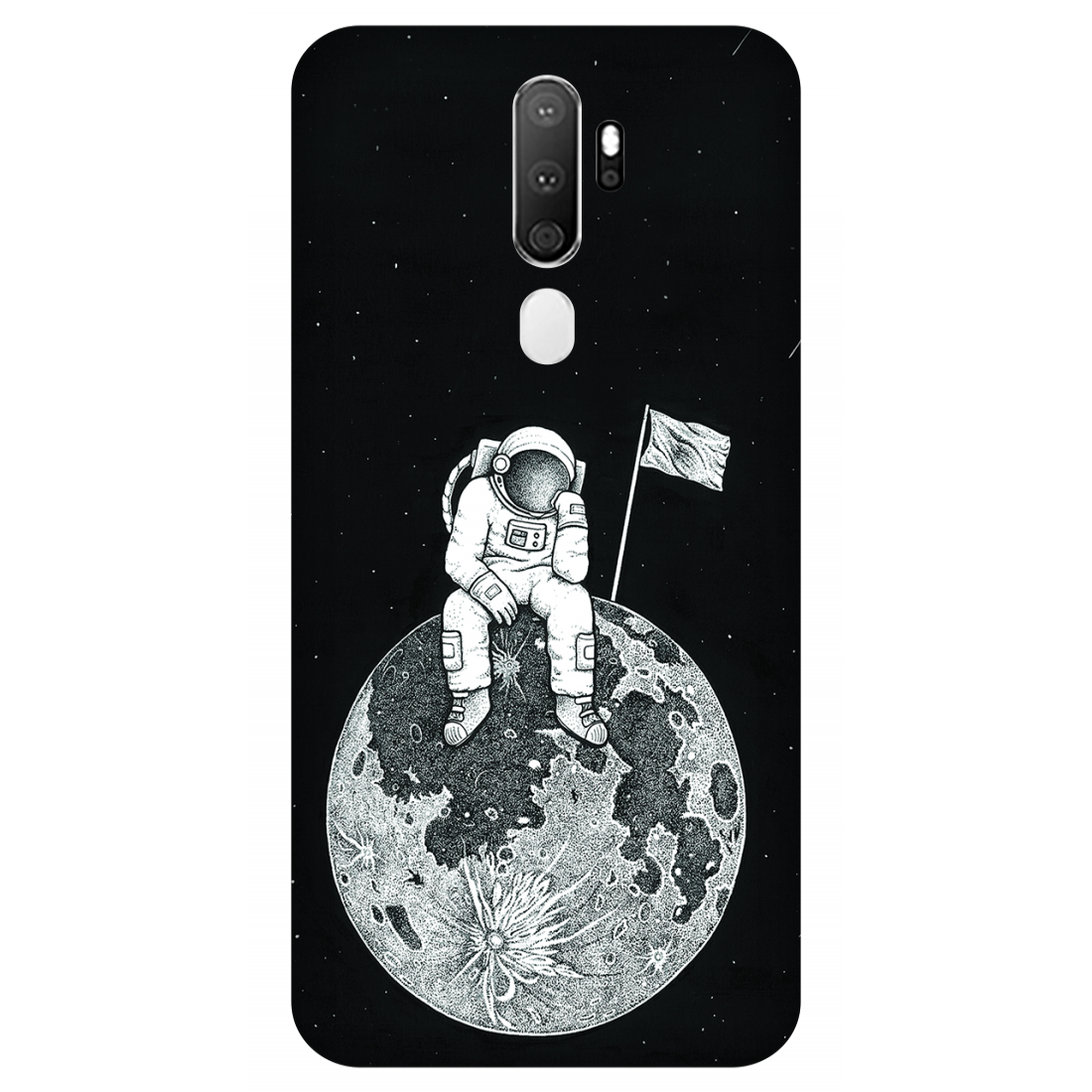 Astronaut on the Moon Case Oppo A5 (2020)