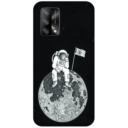 Astronaut on the Moon Case Oppo A74