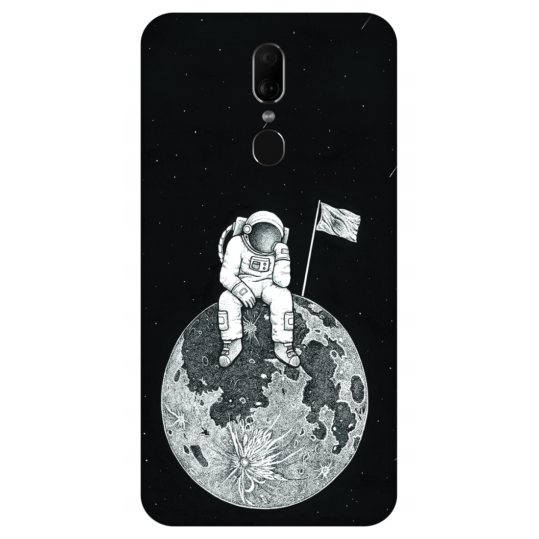 Astronaut on the Moon Case Oppo F11