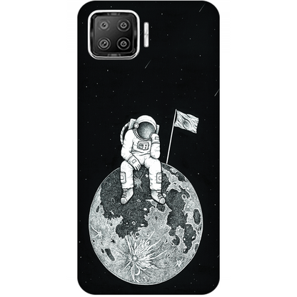 Astronaut on the Moon Case Oppo F17