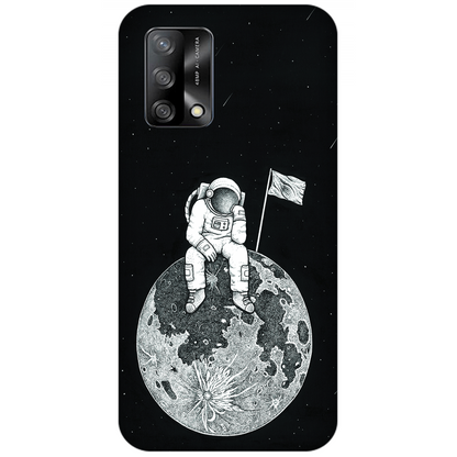 Astronaut on the Moon Case Oppo F19