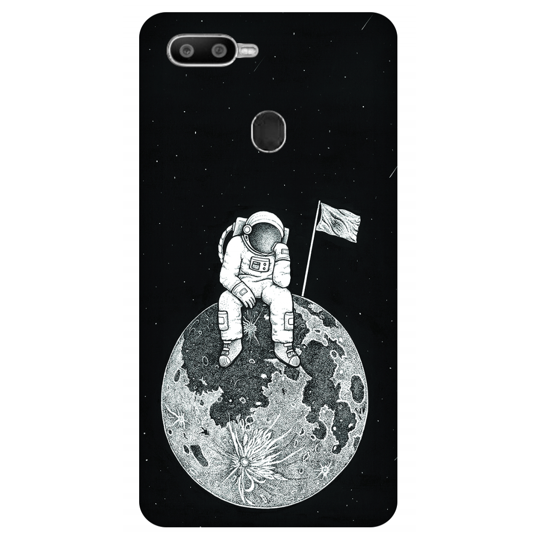 Astronaut on the Moon Case Oppo F9