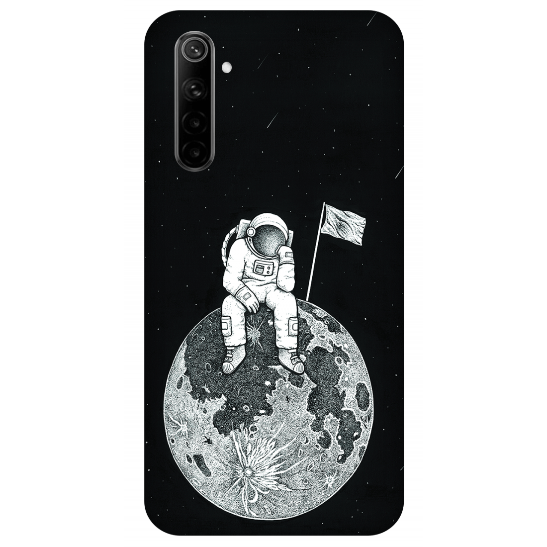 Astronaut on the Moon Case Realme 6S