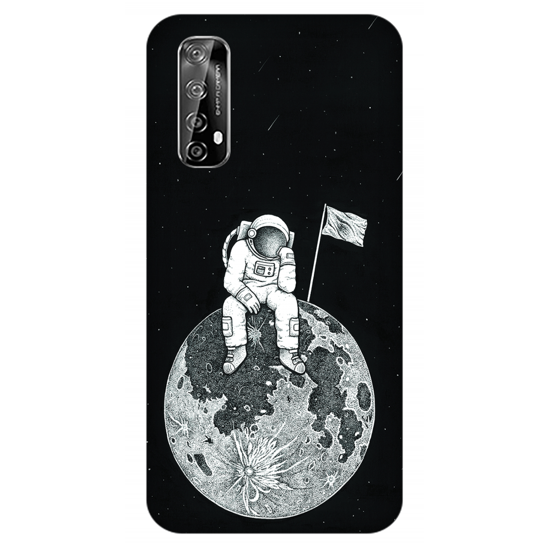 Astronaut on the Moon Case Realme 7