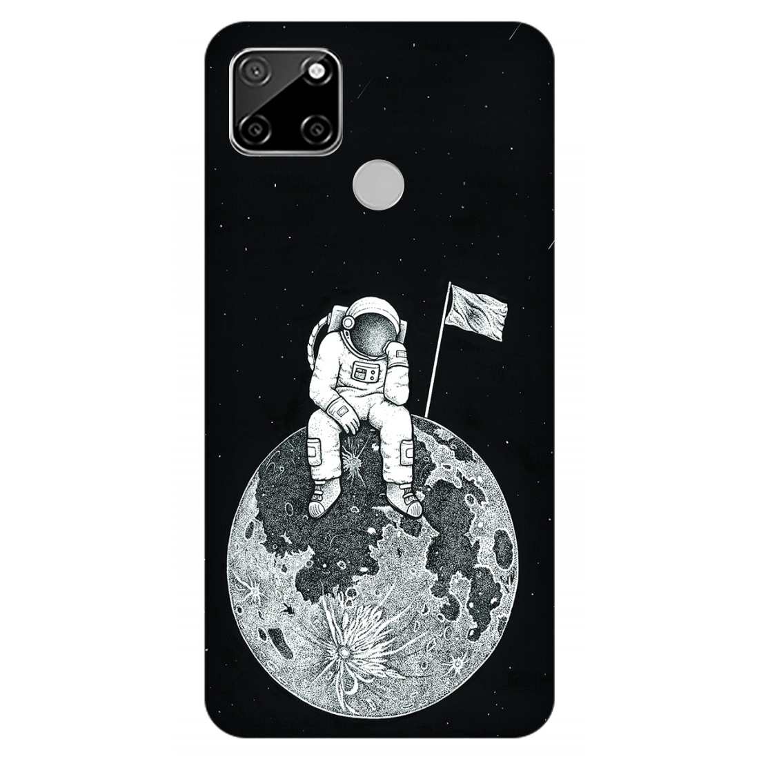 Astronaut on the Moon Case Realme C25s