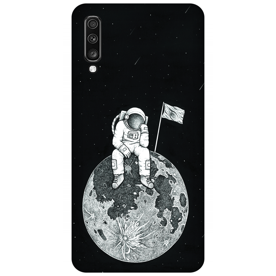 Astronaut on the Moon Case Samsung Galaxy A70