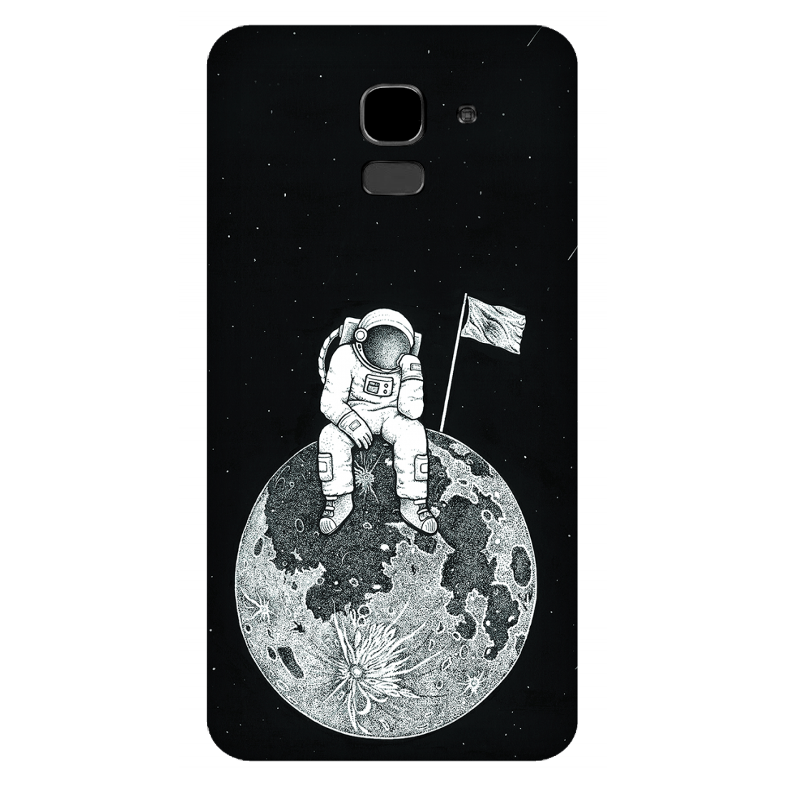 Astronaut on the Moon Case Samsung Galaxy J6
