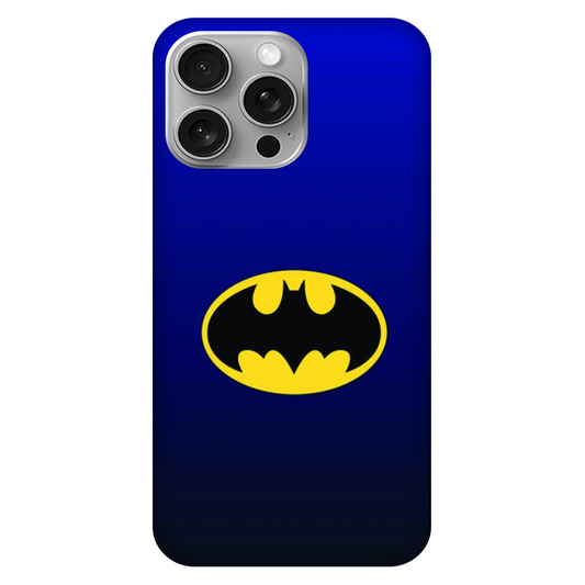 Batman Logo on Blue Gradient Case