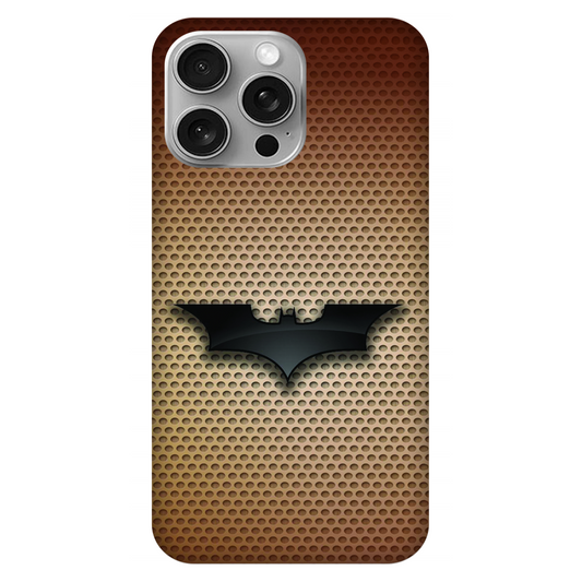 Batman Logo on Metallic Background Case