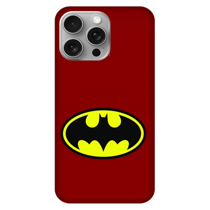 Batman Logo on Red Case