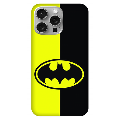 Batman Logo on Yellow and Black Case