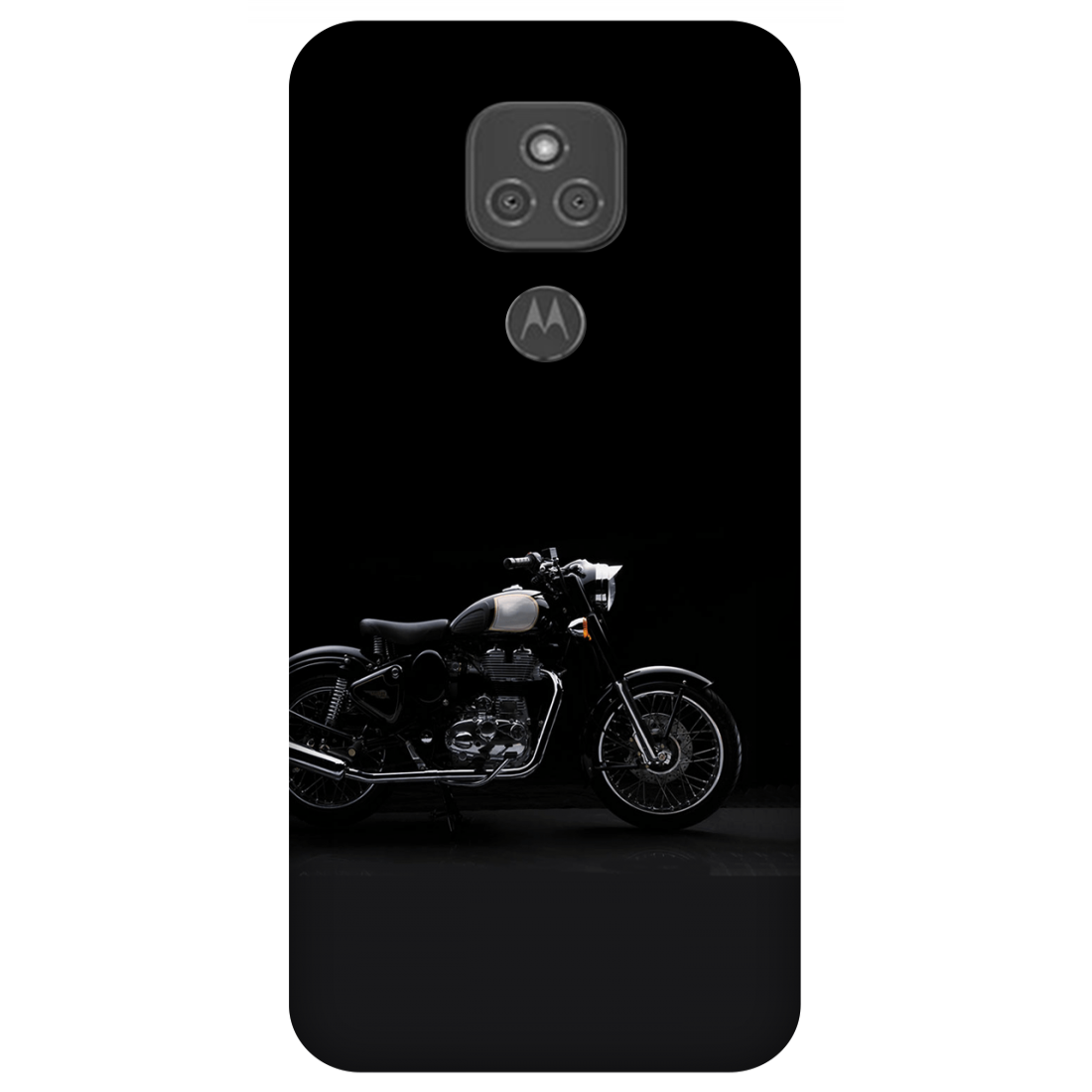 Black Bullet Case Motorola E7 Plus