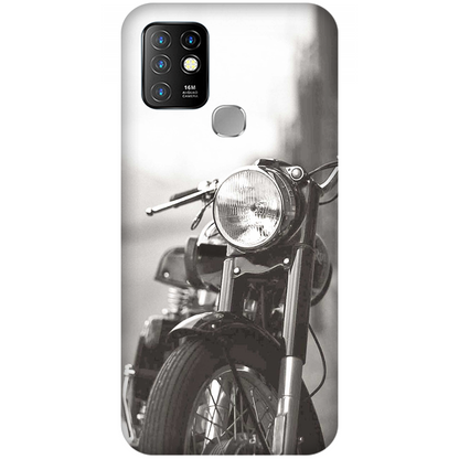 Black & White Bullet Case Infinix Hot 10