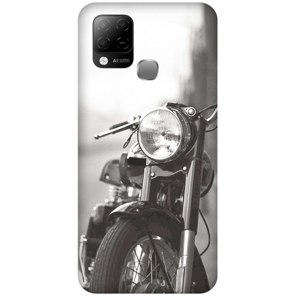 Black & White Bullet Case Infinix Hot 10s