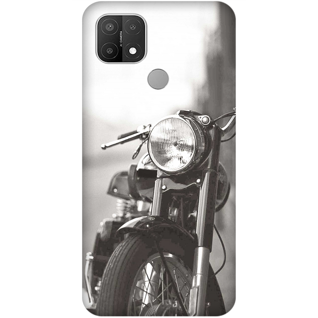 Black & White Bullet Case Oppo A15