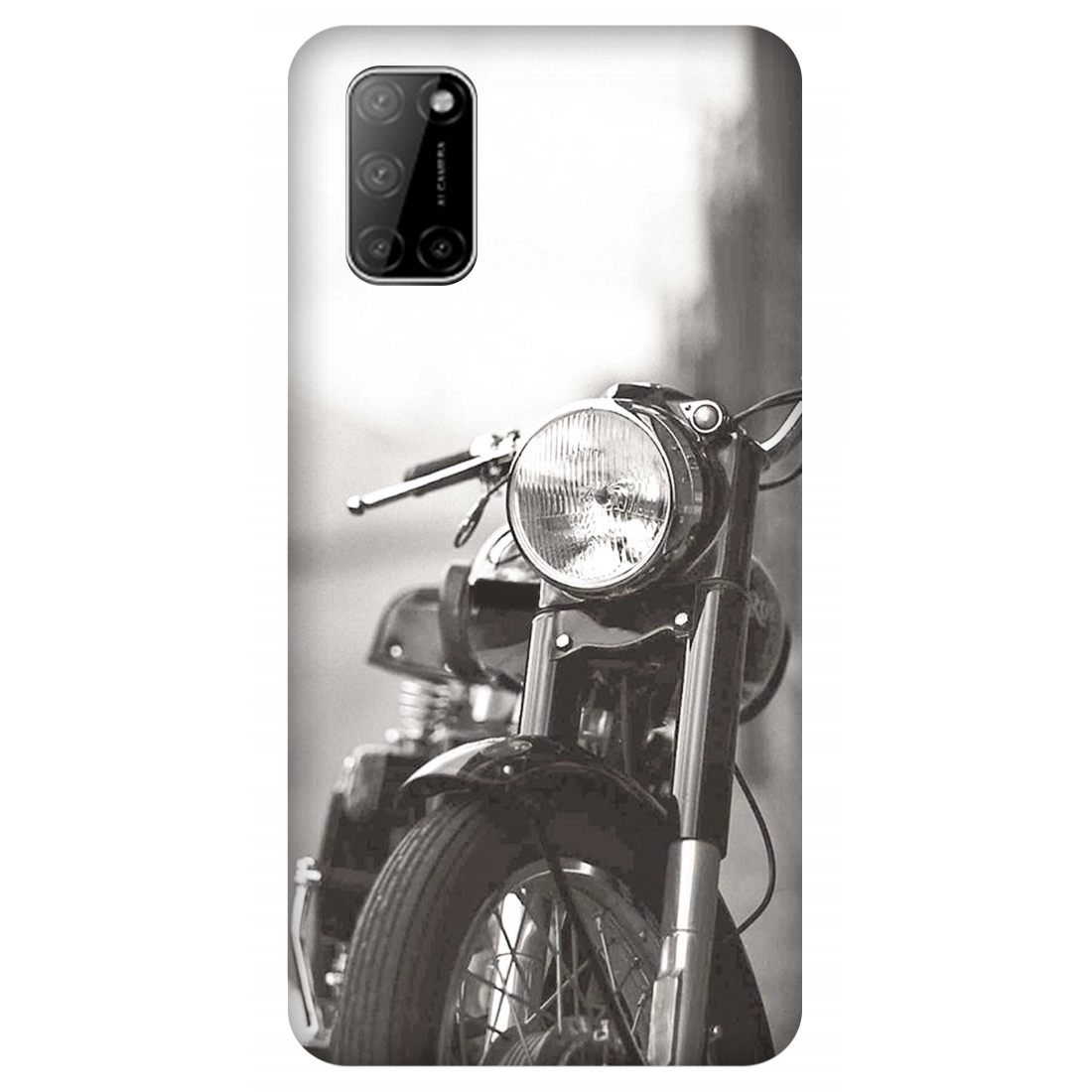 Black & White Bullet Case Oppo A52 (2020)