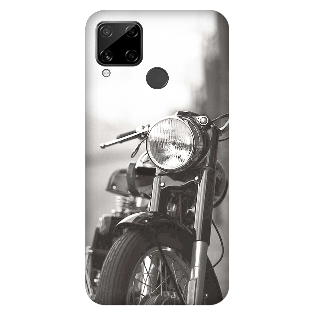 Black & White Bullet Case Realme C15