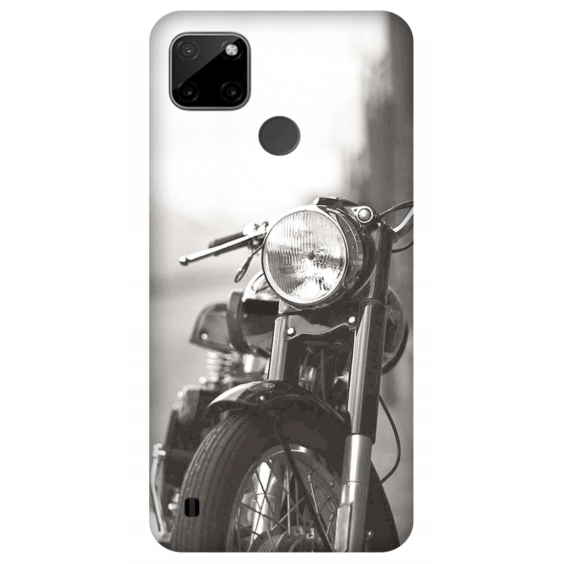 Black & White Bullet Case Realme C21Y