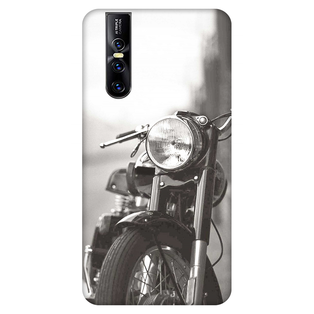 Black & White Bullet Case Vivo V15 Pro