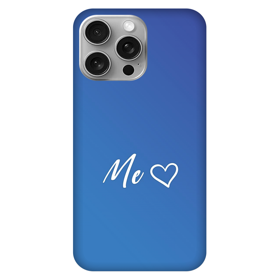 Blue Me Heart Shape Case