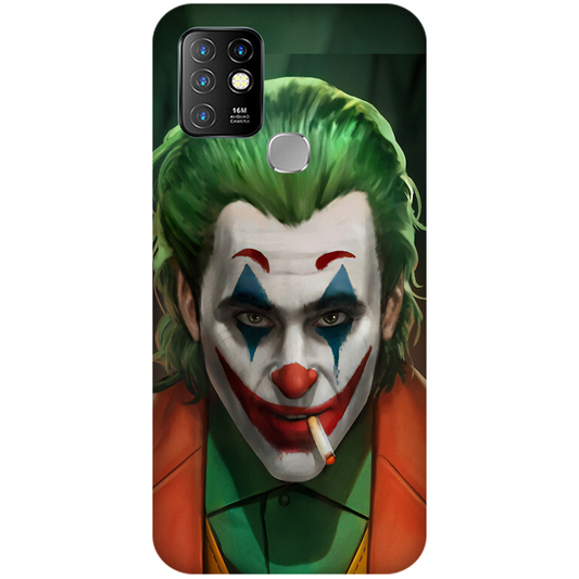 BlurredFace_GreenHair_Character Case Infinix Hot 10