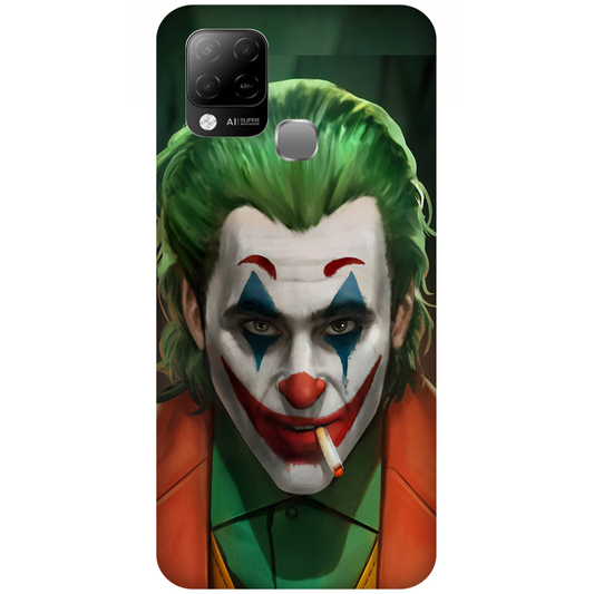 BlurredFace_GreenHair_Character Case Infinix Hot 10s