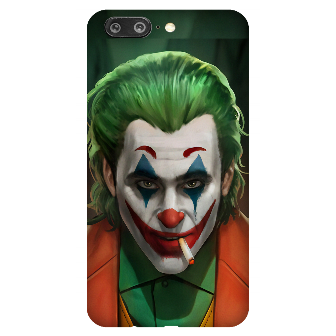 BlurredFace_GreenHair_Character Case OnePlus 5