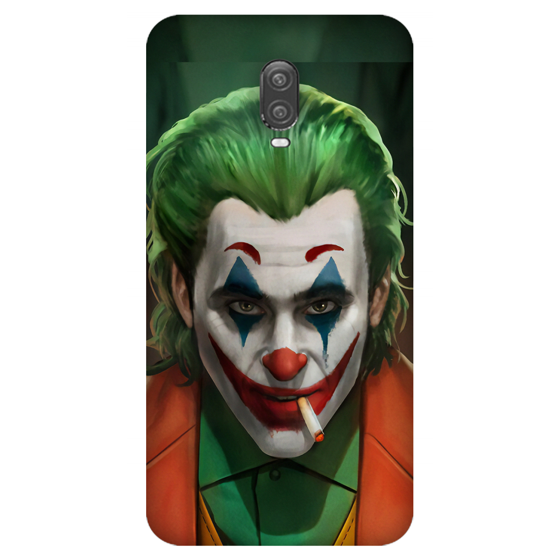 BlurredFace_GreenHair_Character Case OnePlus 6T