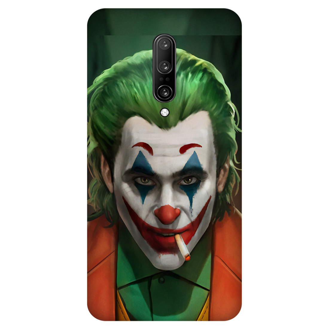 BlurredFace_GreenHair_Character Case OnePlus 7 Pro