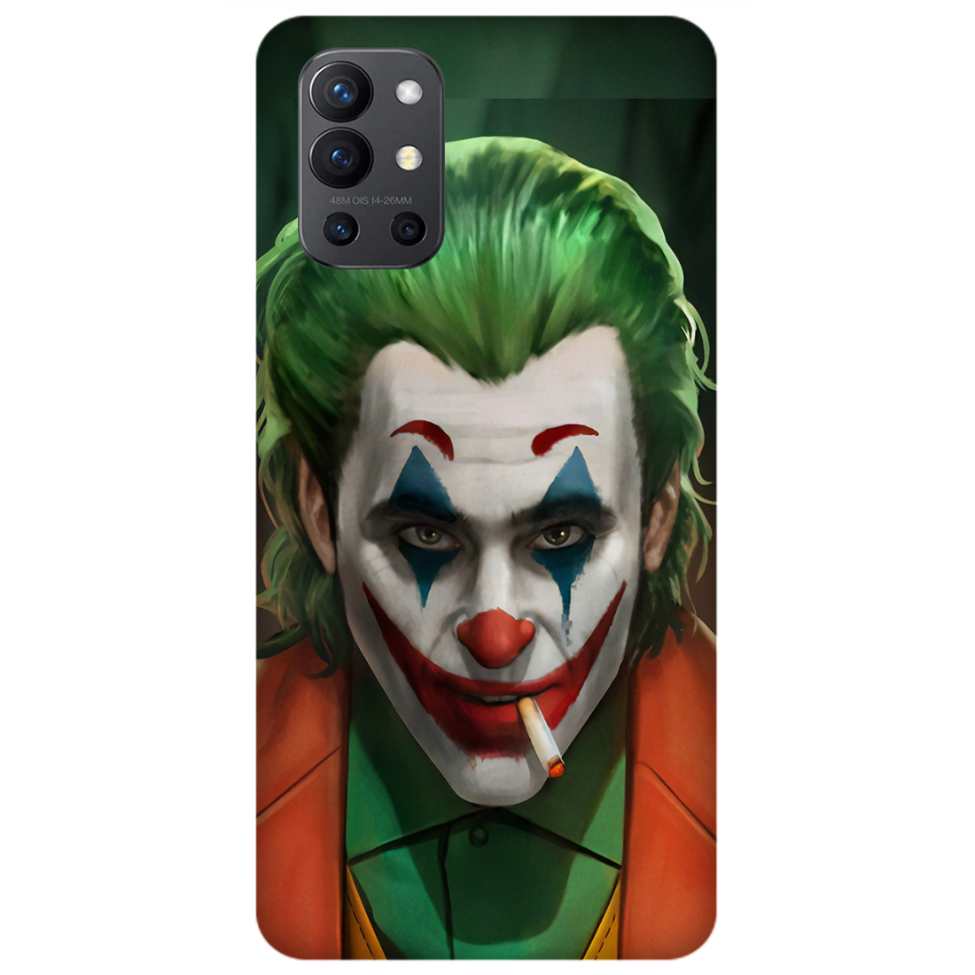 BlurredFace_GreenHair_Character Case OnePlus 9R