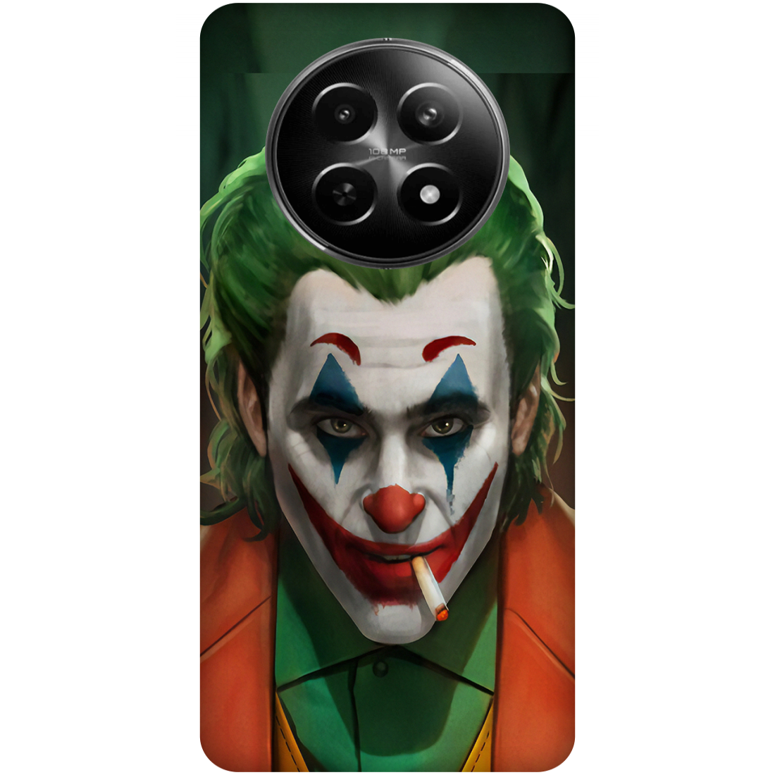 BlurredFace_GreenHair_Character Case Realme 12 5G