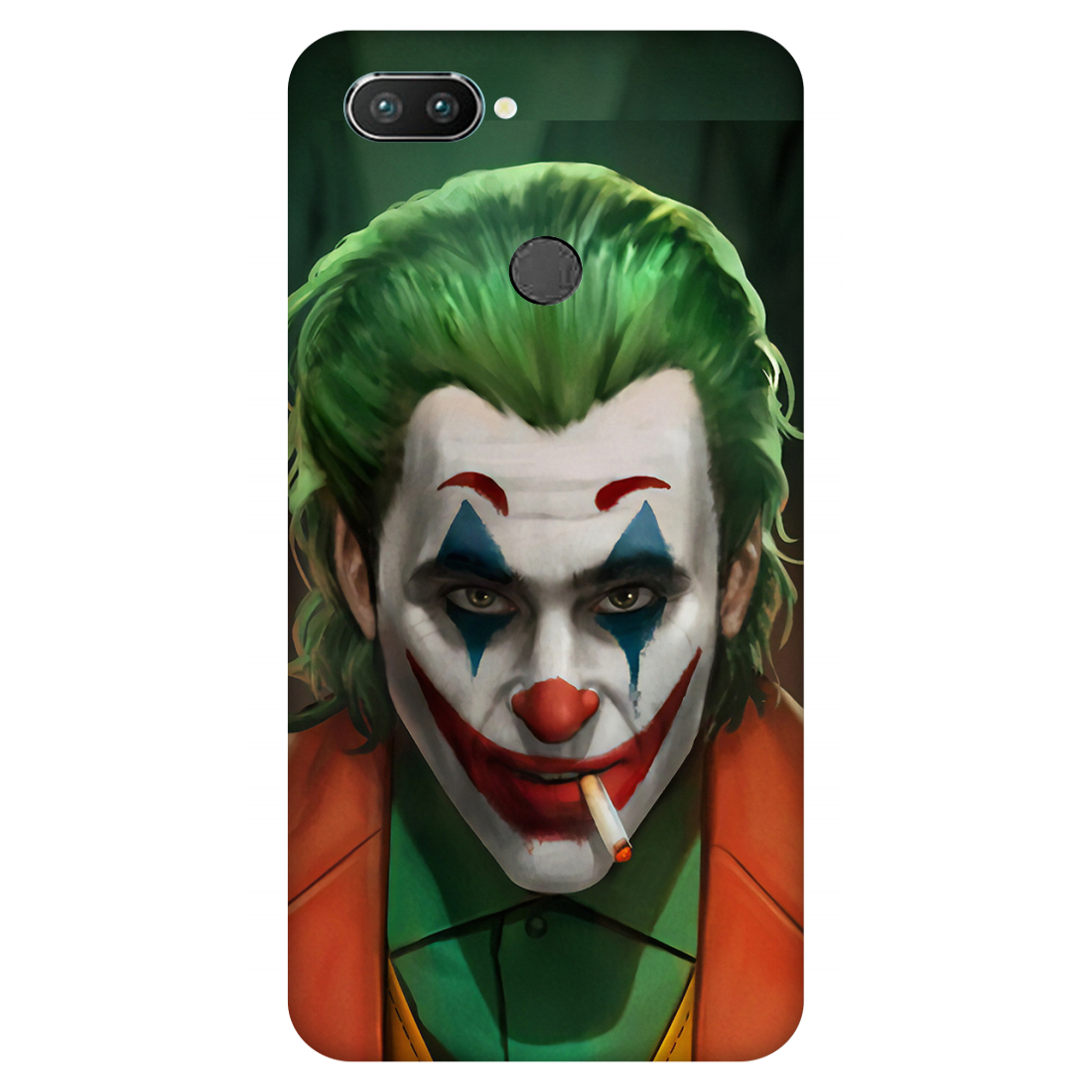 BlurredFace_GreenHair_Character Case Realme 2 Pro