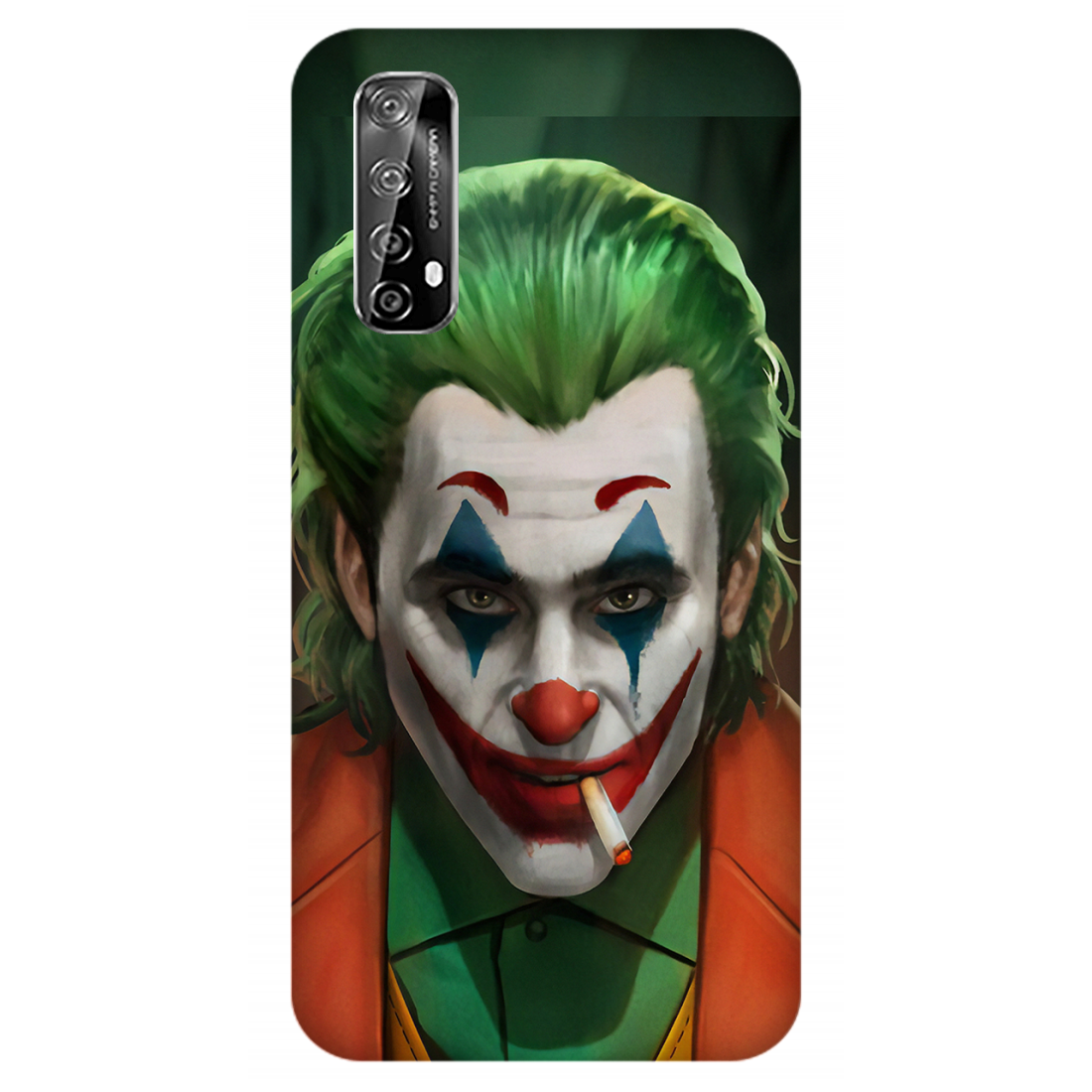 BlurredFace_GreenHair_Character Case Realme 7