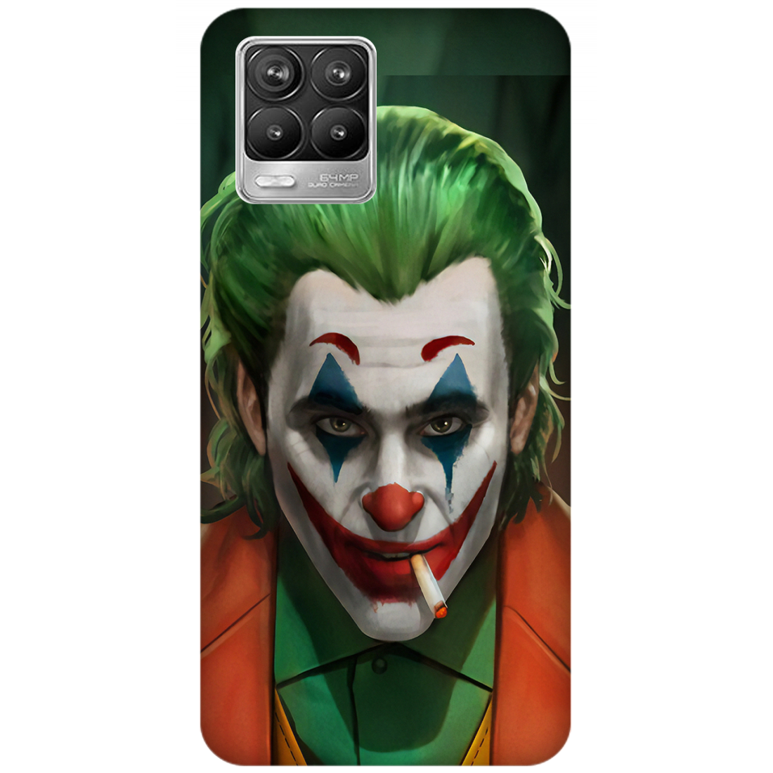 BlurredFace_GreenHair_Character Case Realme 8